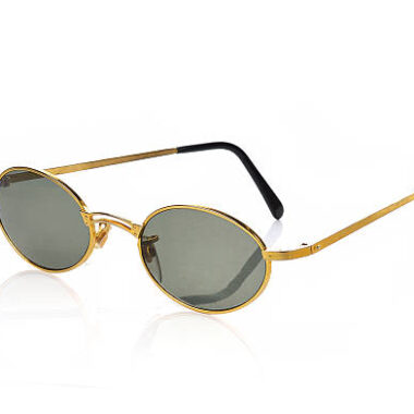 Sunglasses isolated against a white background